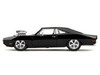 1970 Dodge Charger Black with Race Interior Fast & Furious Movie 1/24 Diecast Model Car Jada 35421