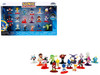 Sonic The Hedgehog Set of 18 Diecast Figures Nano Metalfigs Series Jada 35642