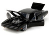1970 Dodge Charger R T Black Fast X 2023 Movie Fast & Furious Series 1/24 Diecast Model Car Jada 34918
