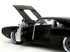 1970 Dodge Charger R T Black Fast X 2023 Movie Fast & Furious Series 1/24 Diecast Model Car Jada 34918