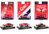 Coca Cola Set of 3 pieces Release 43 Limited Edition to 10000 pieces Worldwide 1/64 Diecast Model Cars M2 Machines 52500-A43