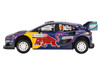 Ford Puma Rally1 #42 Craig Breen Paul Nagle M Sport Ford WRT 2nd Place Rally Italia Sardegna 2022 1/18 Model Car Top Speed TS0491