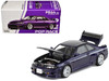 GTR Nismo 400R RHD Right Hand Drive Purple Metallic 1/64 Diecast Model Car Pop Race PR640051