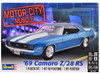 Level 4 Model Kit 1969 Chevrolet Camaro Z 28 RS Motor City Muscle 1/25 Scale Model Revell 85-7457