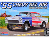 Level 4 Model Kit 1955 Chevrolet Bel Air Street Machine 2-in-1 Kit 1/24 Scale Model Revell 14519