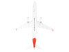 Embraer E190 Commercial Aircraft QantasLink VH UZD White with Red Tail Snap Fit 1/100 Plastic Model Skymarks SKR1129