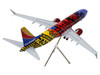 Boeing 737 MAX 8 Commercial Aircraft Southwest Airlines Imua One N8710M Hawaiian Graphics Gemini 200 Series 1/200 Plastic Model GeminiJets G2SWA1268