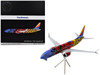 Boeing 737 MAX 8 Commercial Aircraft Southwest Airlines Imua One N8710M Hawaiian Graphics Gemini 200 Series 1/200 Plastic Model GeminiJets G2SWA1268