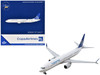 Boeing 737 MAX 9 Commercial Aircraft Copa Airlines HP 9907CMP White with Blue Tail 1/400 Diecast Model Airplane GeminiJets GJ2215