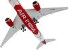 Airbus A350 900 Commercial Aircraft Air India VT JRH White with Tail Graphics 1/400 Diecast Model Airplane GeminiJets GJ2254