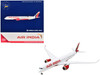 Airbus A350 900 Commercial Aircraft Air India VT JRH White with Tail Graphics 1/400 Diecast Model Airplane GeminiJets GJ2254
