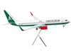 Boeing 737 800 Commercial Aircraft Mexicana XA ASM White with Green Stripes Gemini 200 Series 1/200 Diecast Model Airplane GeminiJets G2MXA1303