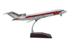 Boeing 727 200 Commercial Aircraft Western Airlines N2805W Silver with Red Stripes Gemini 200 Series 1/200 Diecast Model Airplane GeminiJets G2WAL494