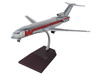 Boeing 727 200 Commercial Aircraft Western Airlines N2805W Silver with Red Stripes Gemini 200 Series 1/200 Diecast Model Airplane GeminiJets G2WAL494
