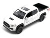 2023 Toyota Tacoma TRD PRO Pickup Truck White with Sunroof Special Edition Series 1/27 Diecast Model Car Maisto 32910WH