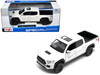 2023 Toyota Tacoma TRD PRO Pickup Truck White with Sunroof Special Edition Series 1/27 Diecast Model Car Maisto 32910WH