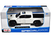 2023 Toyota Tacoma TRD PRO Pickup Truck White with Sunroof Special Edition Series 1/27 Diecast Model Car Maisto 32910WH