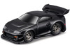 1995 97 Toyota Supra MK4 Matt Black 1/64 Diecast Model Car Muscle Machines 15585BO