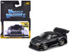 1995 97 Toyota Supra MK4 Matt Black 1/64 Diecast Model Car Muscle Machines 15585BO