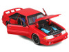 1993 Ford Mustang SVT Cobra Red Classic Muscle Maisto Design Series 1/24 Diecast Model Car Maisto 32549R