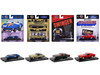 Auto Drivers Set of 4 pieces in Blister Packs Release 111 Limited Edition to 9600 pieces Worldwide 1/64 Diecast Model Cars M2 Machines 11228-111