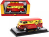 1960 Volkswagen Delivery Van Red and Yellow Corn Nuts BBQ Limited Edition to 6250 pieces Worldwide 1/24 Diecast Model Car M2 Machines 40300-119A