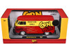 1960 Volkswagen Delivery Van Red and Yellow Corn Nuts BBQ Limited Edition to 6250 pieces Worldwide 1/24 Diecast Model Car M2 Machines 40300-119A