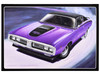 Skill 2 Model Kit 1971 Dodge Charger R/T 1/25 Scale Model AMT AMT1442M