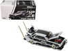 Skyline C210 Bosozoku Style RHD Right Hand Drive #210 Matt Black and Silver 1/64 Diecast Model Car Pop Race PR640073