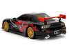 1993 Mazda RX 7 Black with Graphics Lab Monkeys with Saru Diecast Figure Hollywood Rides Series 1/24 Diecast Model Car Jada 35668