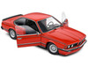 1984 BMW 635 CSI E24 Henna Red 1/18 Diecast Model Car Solido S1810301