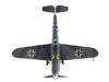 Messerschmitt BF 109G-6 Fighter Aircraft JG 51 Bulgaria 1944 German Luftwaffe 1/72 Die Cast Model by JC Wings JCW-72-BF109-002