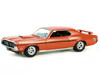 1969 Mercury Cougar Eliminator Competition Orange with Black Stripes GreenLight Muscle Series 28 1/64 Diecast Model Car Greenlight 13350A