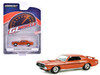 1969 Mercury Cougar Eliminator Competition Orange with Black Stripes GreenLight Muscle Series 28 1/64 Diecast Model Car Greenlight 13350A