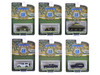 Battalion 64 Set of 6 pieces Series 4 1/64 Diecast Models Greenlight 61040SET