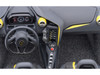 McLaren 720S Volcano Yellow with Black Top and Carbon Accents 1/18 Model Car Autoart 76070