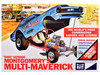 Skill 2 Model Kit Ohio George Montgomery s Multi Maverick Funny Car 1/25 Scale Model MPC MPC1005