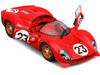 Ferrari 330 P4 #23 Lorenzo Bandini Chris Amon Ferrari S P A Winner 24 Hours of Daytona 1967 Racing Series 1/24 Diecast Model Car Bburago 26310