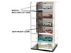 Showcase Large 24 Car Display Desktop Spinner with Mirror Back Mijo Exclusives for 1/64 Scale Models MJ19032MR