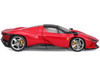 Ferrari Daytona SP3 Red with Black Top Signature Series 1/18 Diecast Model Car Bburago 16912RD