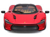 Ferrari Daytona SP3 Red with Black Top Signature Series 1/18 Diecast Model Car Bburago 16912RD