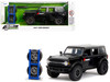 2021 Ford Bronco Badlands Black Rigid with Extra Wheels Just Trucks Series 1/24 Diecast Model Car  Jada 34185