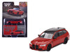 BMW M3 Competition Touring Toronto Red Metallic with Black Top Limited Edition to 3000 pieces Worldwide 1/64 Diecast Model Car Mini GT MGT00700