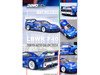 LBWK Liberty Walk F40 #56 Blue Tokyo Auto Salon 2024 1/64 Diecast Model Car Inno Models IN64-LBWKF40-TAS24