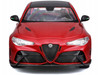 Alfa Romeo Giulia GTAm Red Metallic with Carbon Top 1/18 Diecast Model Car Bburago 11049RD