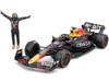 Red Bull Racing RB19 #1 Max Verstappen Oracle Winner Formula One F1 Championship Drivers Champion 2023 with Driver Figure 1/18 Diecast Model Car Bburago 28036MV