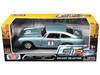 Aston Martin DB5 RHD Right Hand Drive #5 Light Blue Metallic GT Racing Series 1/24 Diecast Model Car Motormax 73789
