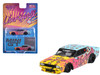 Nissan Skyline Kenmeri Liberty Walk RHD Right Hand Drive KUMA Light Blue and Yellow with Graphics Limited Edition 1/64 Diecast Model Car Mini GT MGT00698