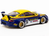 RWB 997 #6 Blue Metallic and Yellow with Graphics FuelFest Tokyo 2023 Hobby43 Series 1/43 Diecast Model Car Tarmac Works T43-028-TM