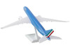 Airbus A350 900 Commercial Aircraft ITA Airways Blue with Striped Tail Snap Fit 1/200 Plastic Model Skymarks SKR1149